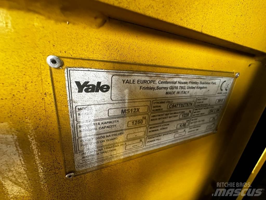 Yale MS12x Wózki widłowe unoszące z dyszlem