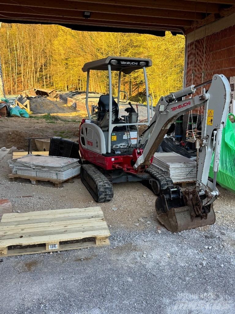 Takeuchi TB 216 Minikoparki