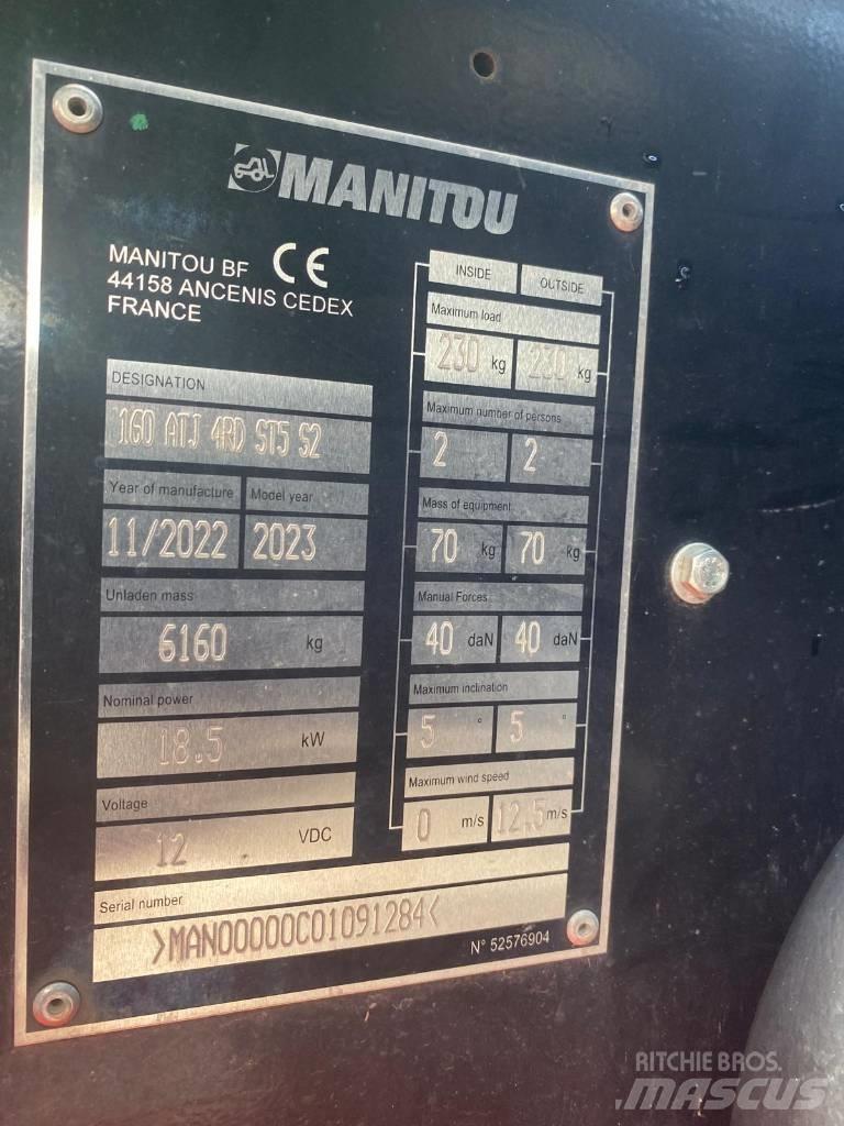 Manitou 160 ATJ Podnośniki przegubowe