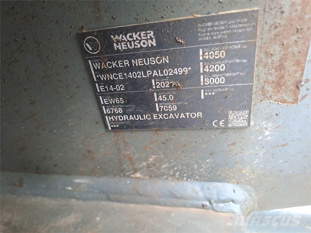 Wacker Neuson EW65 Koparki kołowe