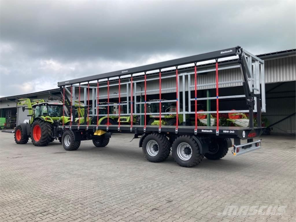 Reisch RBW-240 Przyczepy do przewozu słomy w belach