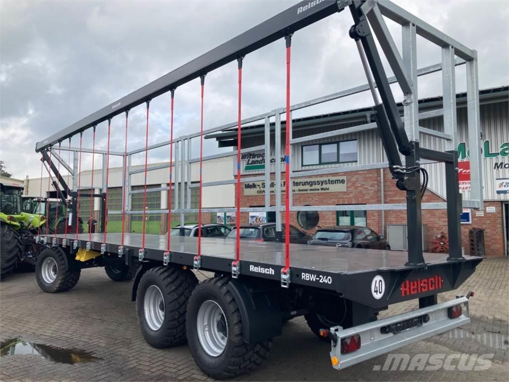 Reisch RBW-240 Przyczepy do przewozu słomy w belach