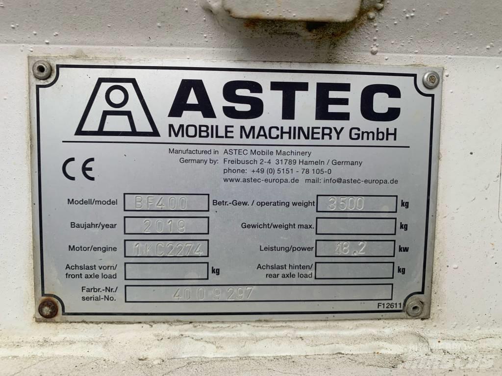 Astec BF400 Pozostały sprzęt drogowy