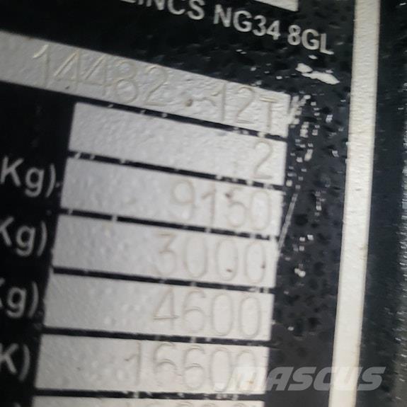 Bailey 12 T dumper Przyczepy ogólnego zastosowania