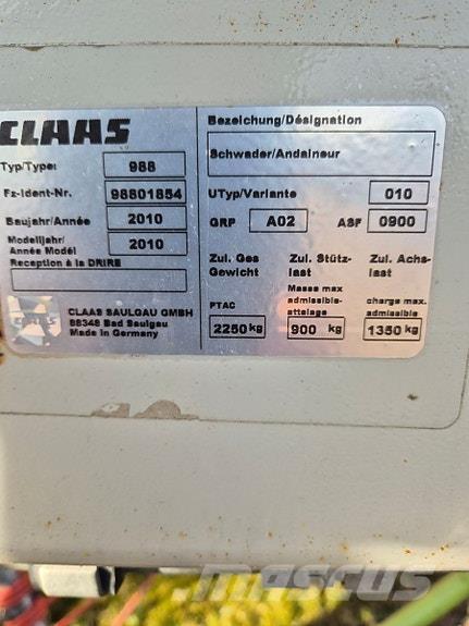 CLAAS Liner 2900 Ciągnikowe żniwiarki pokosowe