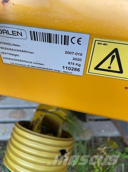 Dalen 2007 Inny sprzęt drogowy i odśnieżający