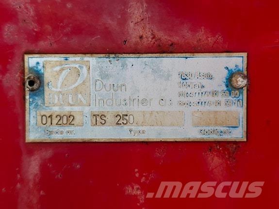 Duun TS 250 Inny sprzęt drogowy i odśnieżający