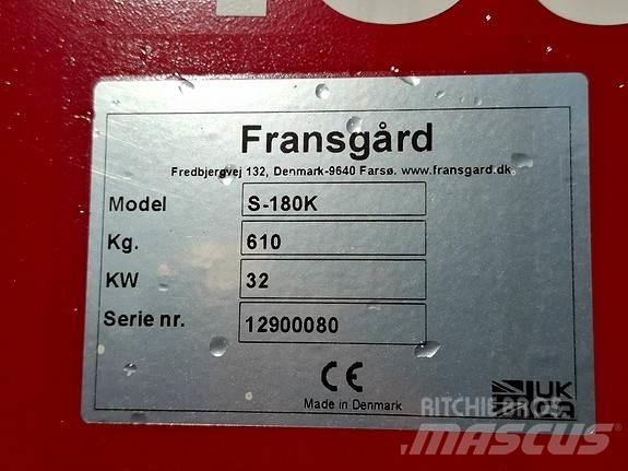 Fransgård S-180K Inny sprzęt drogowy i odśnieżający