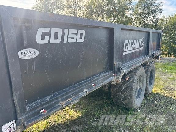 Gigant Gd150 Przyczepy ogólnego zastosowania