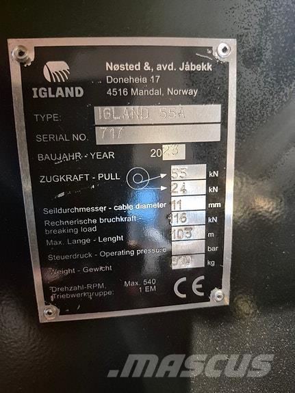 Igland 55A Super Maszyny leśne - Inne