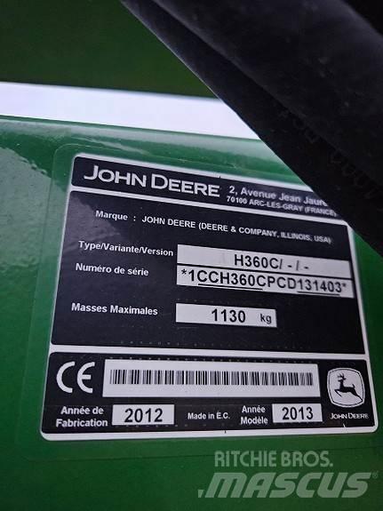 John Deere H360C Maszyny rolnicze - Inne