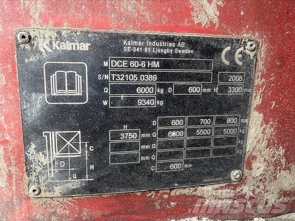 Kalmar DCE60 Wózki Diesla