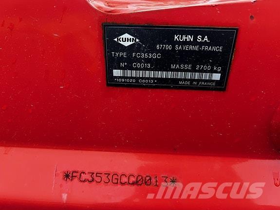 Kuhn FC353 GC Kosiarki