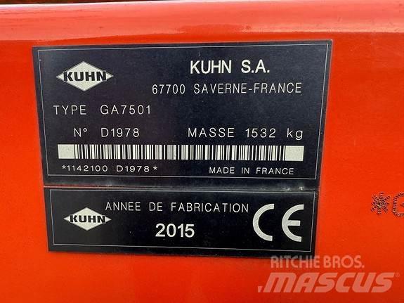 Kuhn GA7501 Ciągnikowe żniwiarki pokosowe