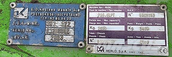 Merlo P26.6LPT Ładowarki teleskopowe