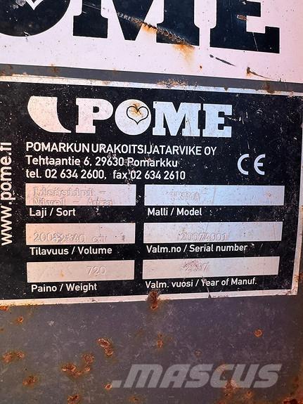 Pome 280 Trima Lemiesze i pługi śnieżne