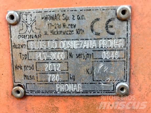 Pronar PUV-3000 Lemiesze i pługi śnieżne