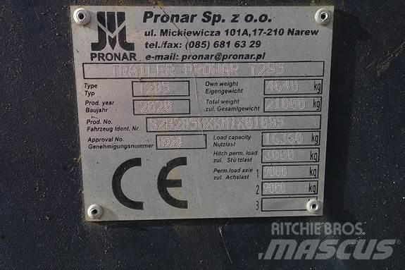 Pronar T285 Przyczepy ogólnego zastosowania