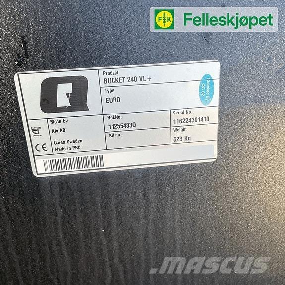 Quicke 240VL+ Inny sprzęt drogowy i odśnieżający