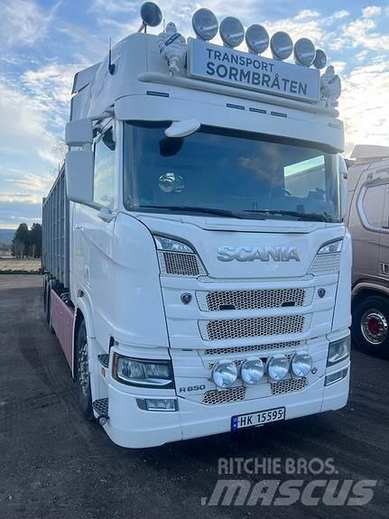 Scania R650B6X2NB Ciężarówki z wymienną zabudową