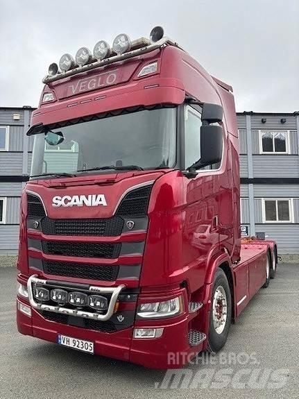 Scania S 580 Ciężarówki z wymienną zabudową