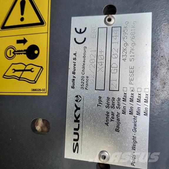 Sulky X40+ Econov Rozrzutnik obornika