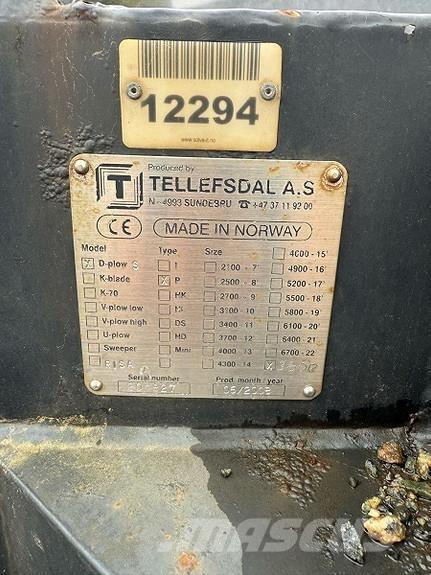 Tellefsdal D3600 Inny sprzęt drogowy i odśnieżający