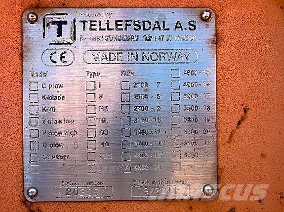Tellefsdal U-4300 Inny sprzęt drogowy i odśnieżający