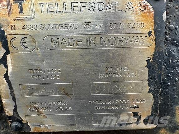 Tellefsdal V-2700 Inny sprzęt drogowy i odśnieżający