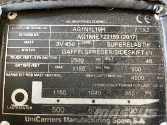 TMC FTB16 52824. Wózki Diesla