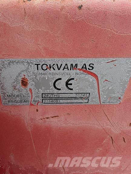 Tokvam 240 ths Inny sprzęt drogowy i odśnieżający
