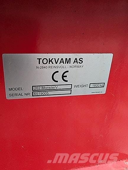 Tokvam 262 monster. Pługi wirnikowe