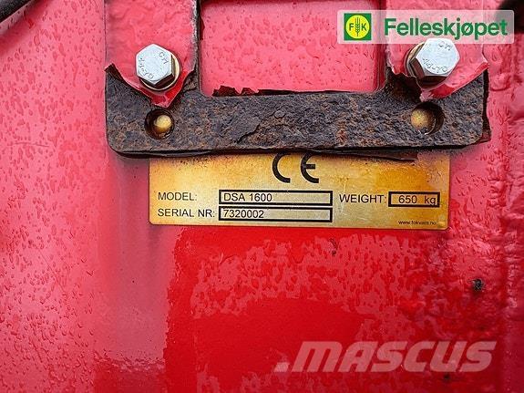 Tokvam DSA 1600 Inny sprzęt drogowy i odśnieżający