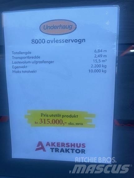 Underhaug 8000 Przyczepy ogólnego zastosowania