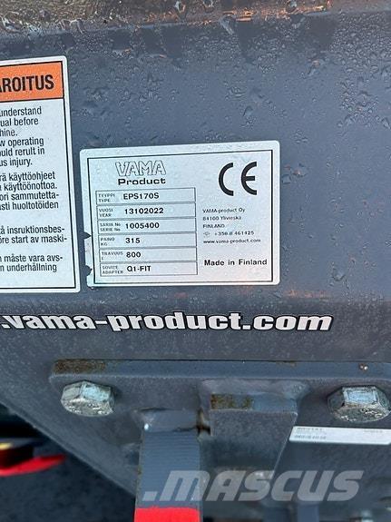 Vama 1,7 meter Inny sprzęt drogowy i odśnieżający