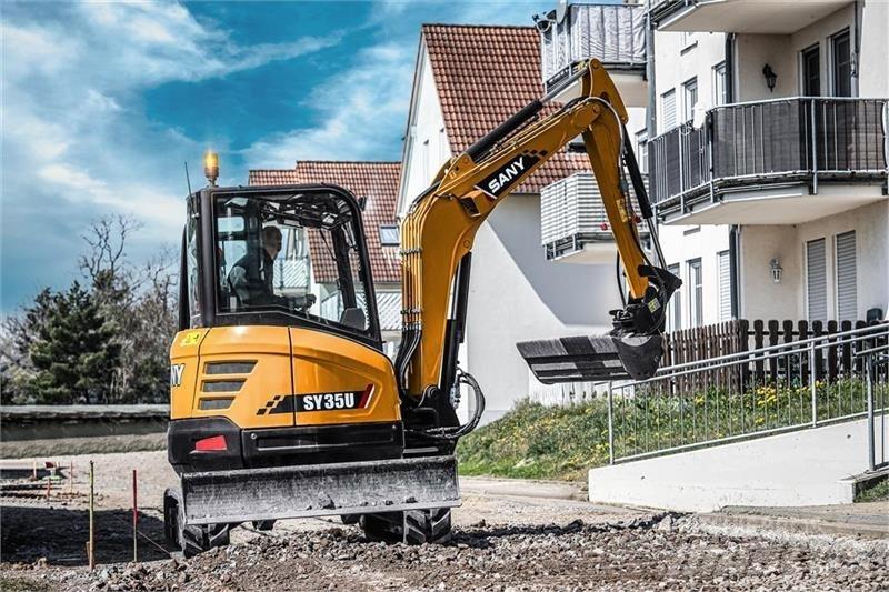 Sany SY35U Koparki gąsienicowe