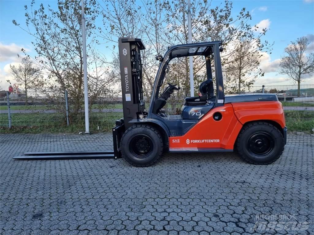 Toyota 8FD70F Wózki Diesla