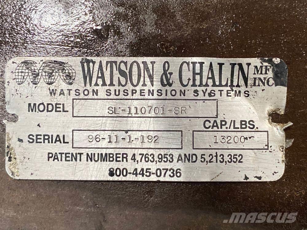  Lift Axle Mosty, wały i osie