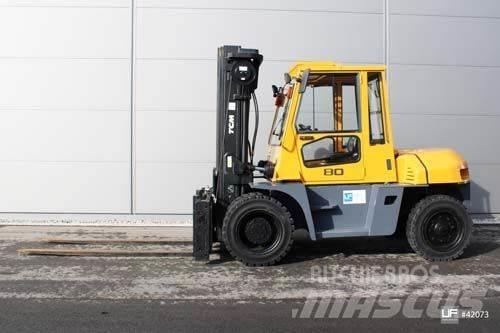 TCM FD 80-9 Wózki Diesla