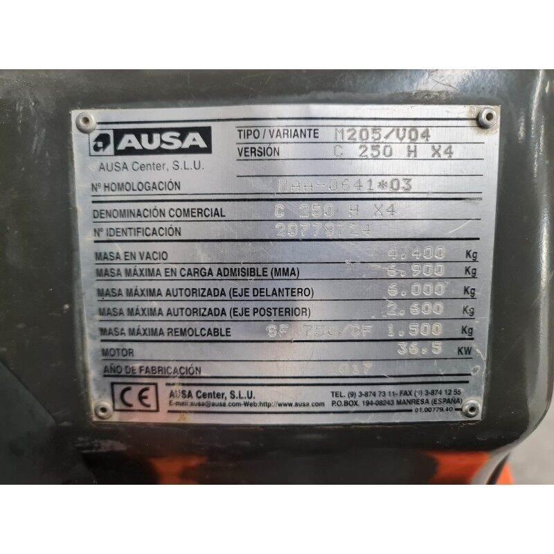 Ausa C250H Wózki widłowe terenowe