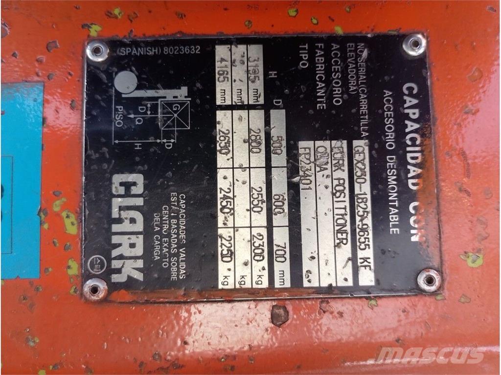 Clark GEX30 Magazynowanie - Inne