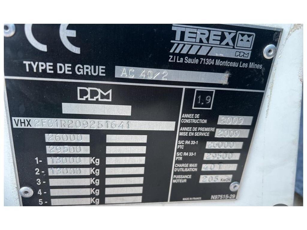 Terex AC40 Żurawie szosowo-terenowe