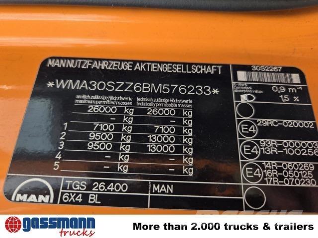 MAN TGS 26.400 6X4 BL Pojazdy pod zabudowę