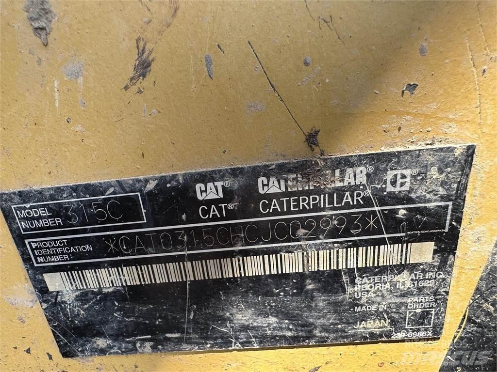 CAT 315C Koparki gąsienicowe