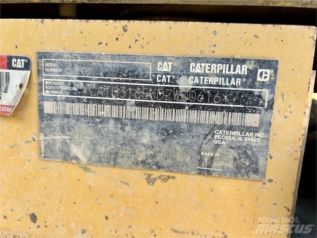 CAT 316EL Koparki gąsienicowe