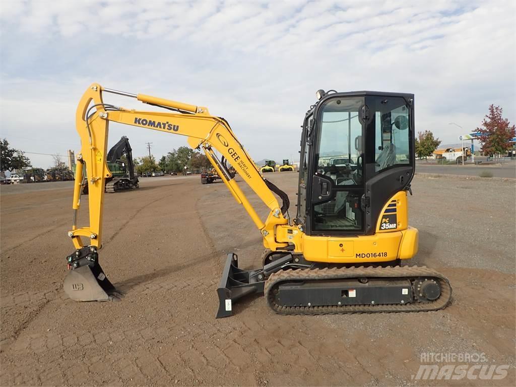 Komatsu PC35MR-5 +1 Koparki gąsienicowe