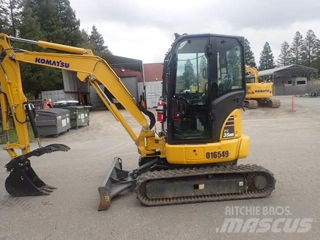 Komatsu PC35MR-5 +1 Koparki gąsienicowe