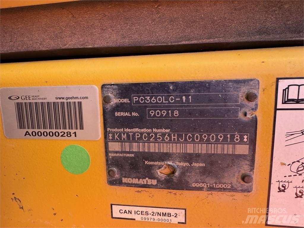 Komatsu PC360LC-11 +1 Koparki gąsienicowe