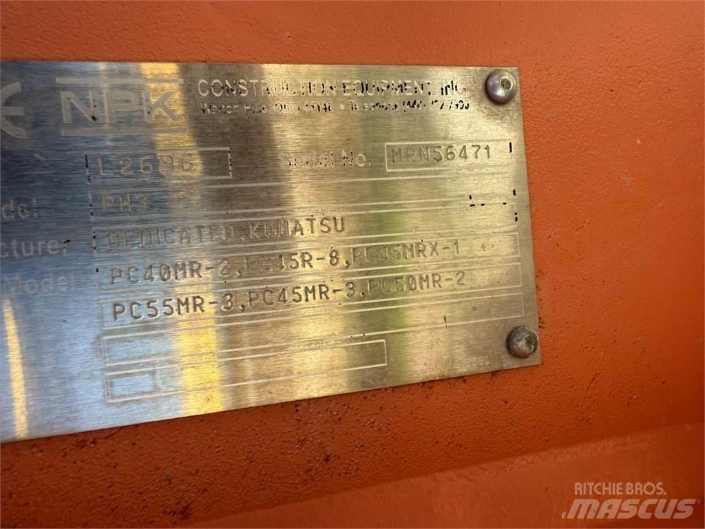 NPK PH-3, PC55 TOP CAP Młoty hydrauliczne