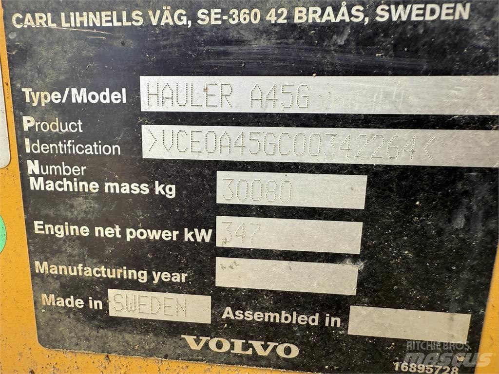 Volvo A45G W/ TAILGATE Wozidła przegubowe